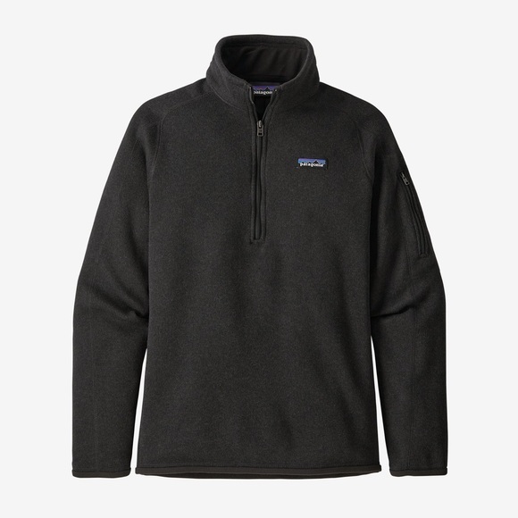 Patagonia Sweaters - Patagonia Better Sweater 1/4 Zip Fleece Black M